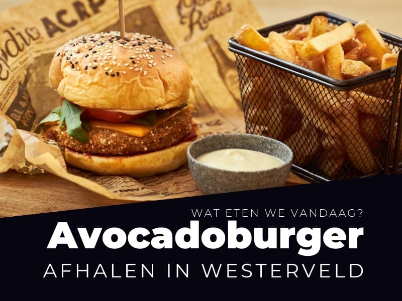 Afhalen in Westerveld: Avocadoburger bij De Noordster